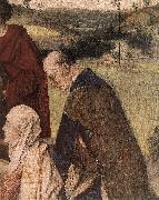 BOUTS, Dieric the Elder The Entombment (detail) fg oil painting artist